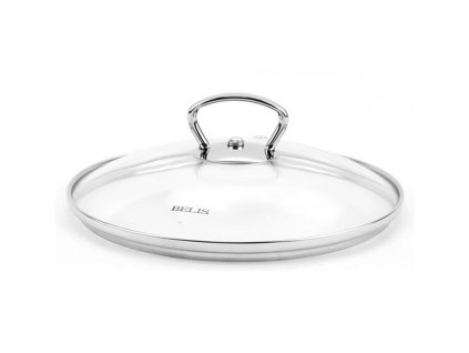 poklice sklo 16cm s nerez úchytem