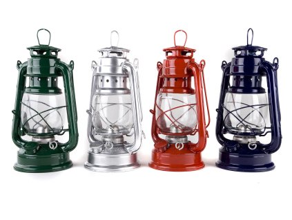 lampa petrolejová 25cm mix barev