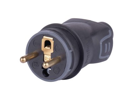 Vidlice gumová černá IP44