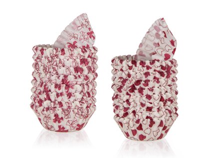 košíček cukrářský 5,5x1,7cm (200ks) LOVE