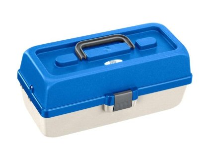 Plastový kufřík se 2 přihrádkami, vnější rozměry 335x153x148mm