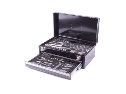 Kufr kovový s nářadím 106ks vč. gola sady