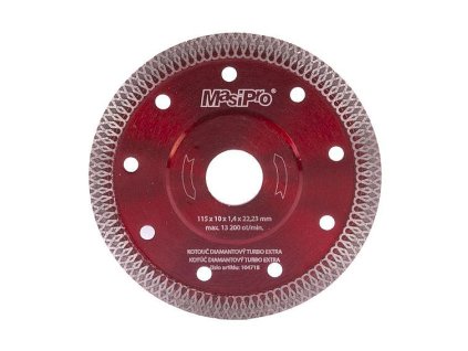 Kotouč řezný diamantový, turbo extra tenký, 115mm