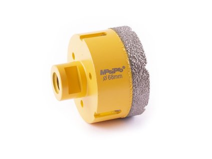 Diamantová korunka pro úhlové brusky, 68mm
