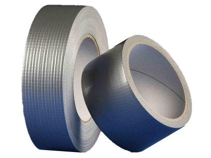 Den Braven - univerzální textilní páska 25mm/25m - stříbrná