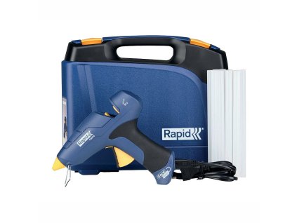 Elektrická tavná pistole Rapid CG270, 12mm, bezkabel, kufr