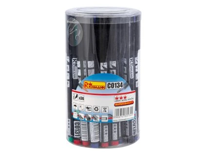 RICHMANN Sada barevných tenkých popisovačů 1bal/36ks