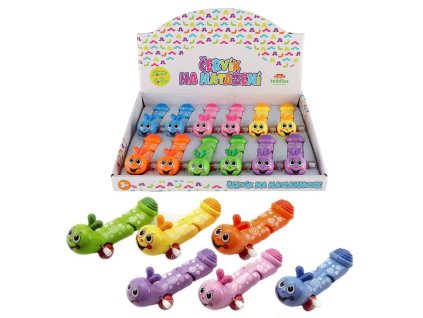 Teddies červík na klíček plast 13cm