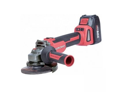 Aku úhlová bruska Worcraft CAG-S20LiBH, 20V, 125mm