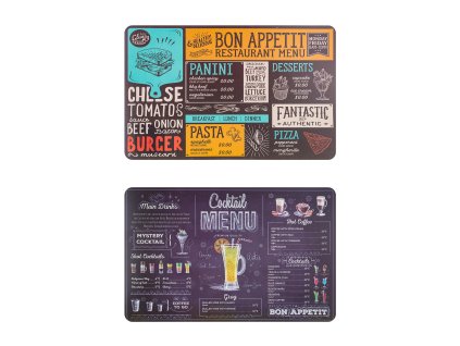 prostírání PH MENU 43x28cm 2 dekory mix