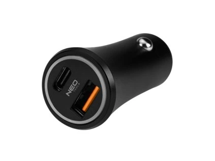 nabíječka dvouportová do auta NEO tools