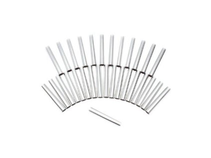 trubička rovná 8cm                (30ks)