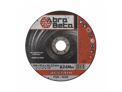 Kotouč brusný vypouklý, na ocel 150x6,5, B/V