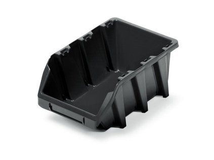 Plastový úložný box BINEER LONG 295x198x133mm, černý