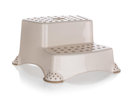 stolička dva schůdky 40x37x21cm protiskluzová PH KRÉM