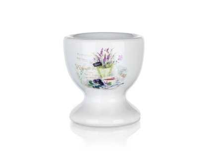 kalíšek na vajíčko LAVENDER keramický