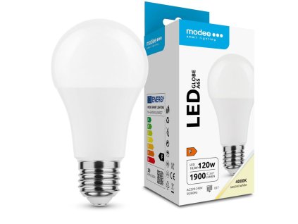 Modee E27 18,5W A65 LED studená 4000K