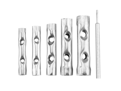 sada klíčů trubkových 8-17mm,6ks TopTools