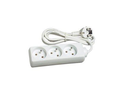 přívod prodlužovací  5m, 3 zásuvky