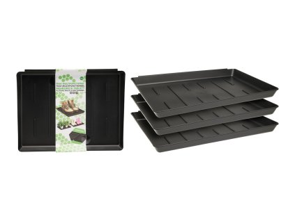 tác multifunkční 35x27x3cm PH ČER (3ks)