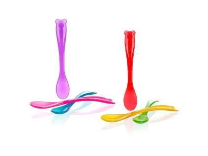 lžička dětská 4KIDS 13,5cm PH mix barev (3ks)