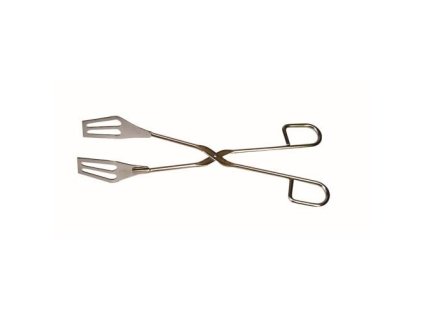 kleště servírovací plocha+plocha 23cm nerez
