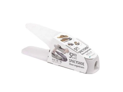 Organizér na boty vel. 30-38 transparent, 5ks