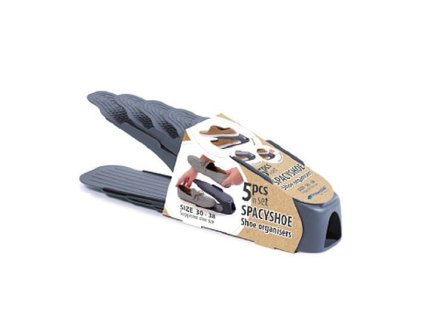 Organizér na boty vel. 30-38 antracit, 5ks