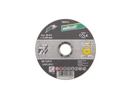 WOLFCRAFT - Kotouč řezací na hliník 125mm