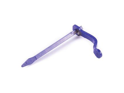 Skoba zednická hranatá 10/200mm, modrá