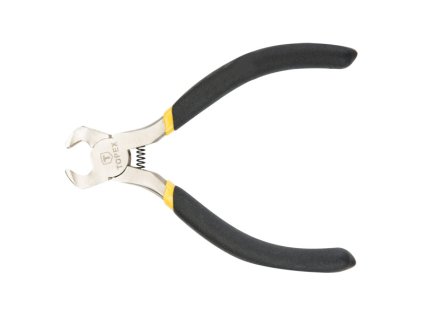 kleště štípací čelní mini 110mm s pružinou Topex