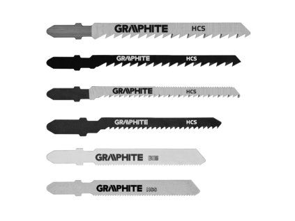 sada pilových plátů 6ks Graphite