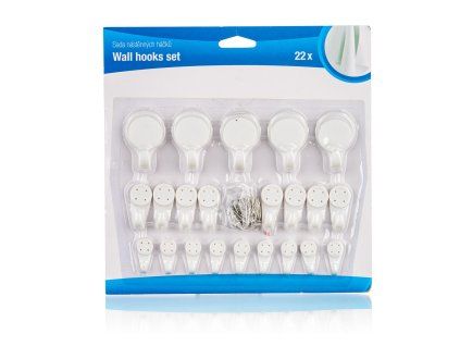 háček nástěnný sada 22díl. PH