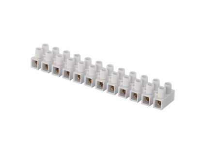 Svorkovnice 12x10,0 mm bílá