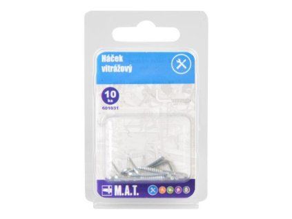 háček vitrážový kov.             (10ks)