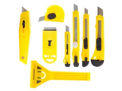 Nůž odlamovací sada 8ks plast