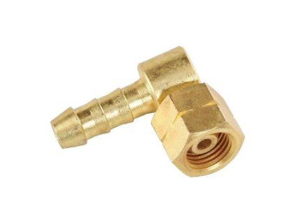 nátrubek pr.8mm s maticí G1/4"L, odbočka 10st., 4352