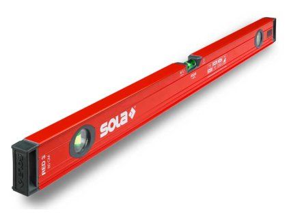 SOLA - RED 3 60 - profilová vodováha 60cm