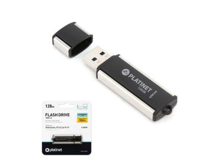 Platinet PMFU3128X X-DEPO USB3.2 128GB černá