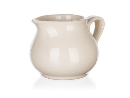 mléčenka 240ml NATURAL Ivory keramická
