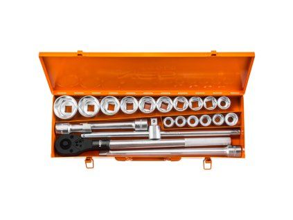 sada gola 3/4\" 21ks hlavice19-50mm NEO tools