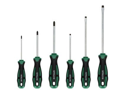 šroubovák sada 6díl. PHILLIPS,PLOCHÉ  STALCO