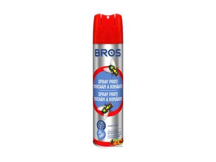 sprej proti mouchám a komárům 400ml  BROS