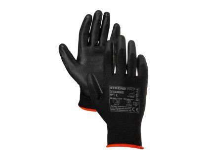 Strend Pro rukavice ochranné BROTULA vel.9 L černá (313488B)