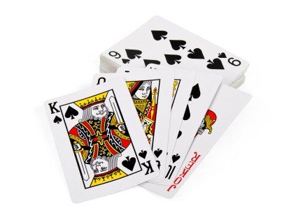karty na poker dvouhlavé 2 sady