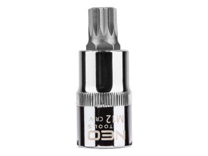 hlavice gola 1/2\" XZN M12 délka 55mm NEO tools