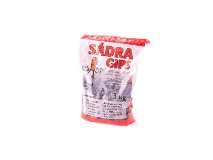Sádra bílá, modelářská 1kg