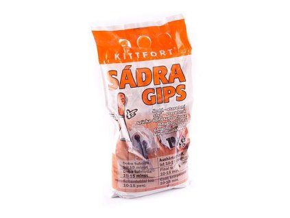 Sádra šedá, stavební 1kg