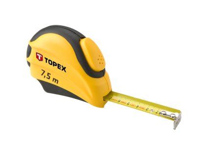metr svinovací 7,5m/25mm autostop Topex