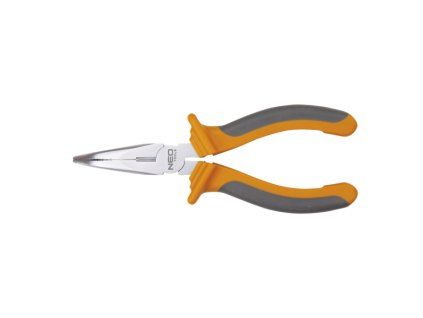 kleště ploché 200mm zahlé čelisti boční střih NEO tools